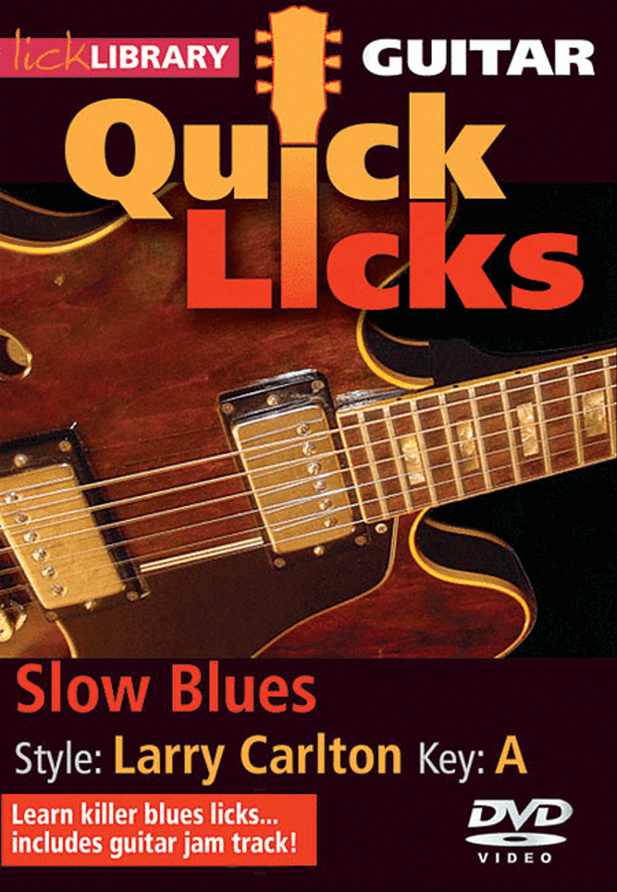 Slow Blues - Quick Licks Electric Guitar scores gallery preview page 1