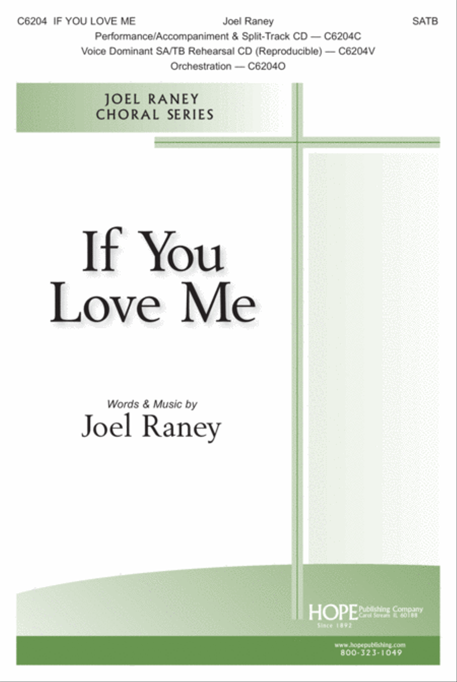 If You Love Me If You Love Me Choir scores gallery preview page 1