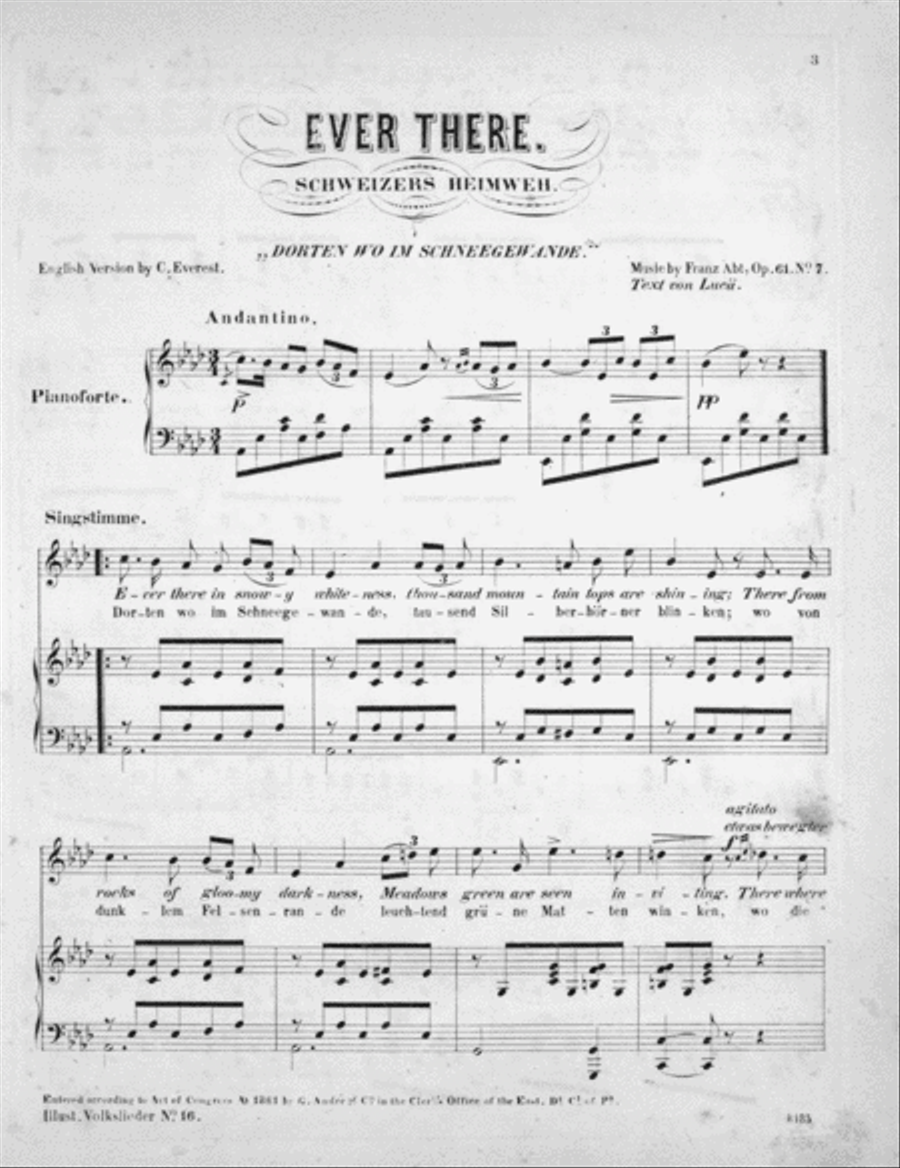 Ever There--Schweizers Heimweh Voice scores gallery preview page 2