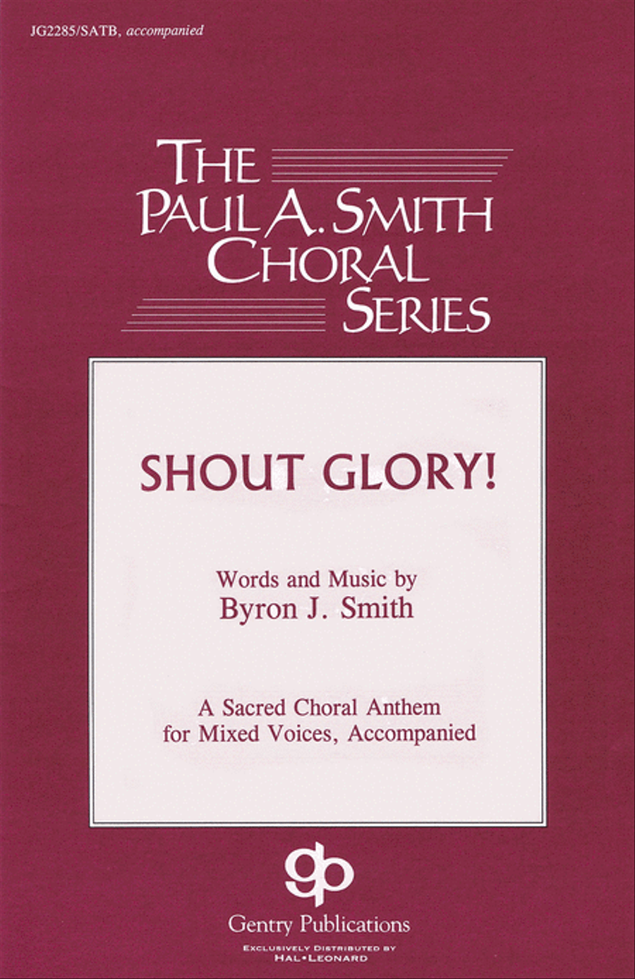 Shout Glory! 4-Part scores gallery preview page 1