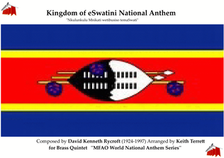 Eswatini (Swaziland) National Anthem for Brass Quintet