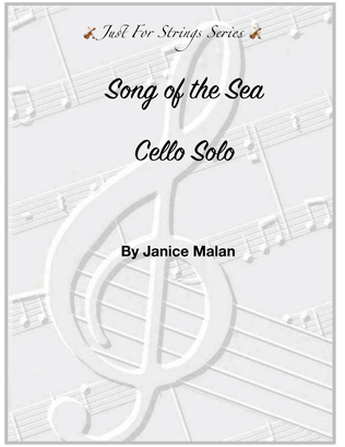 Song of the Sea for Cello solo with piano accompaniment