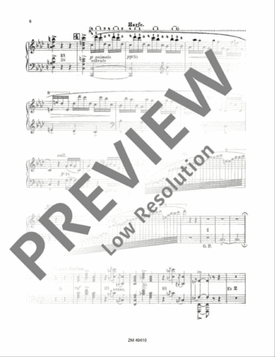 Vineta Harp scores gallery preview page 9