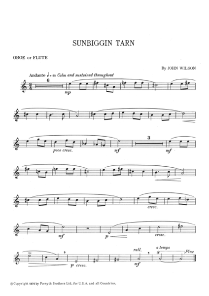 Westmoreland Sketches for Flute and Piano
