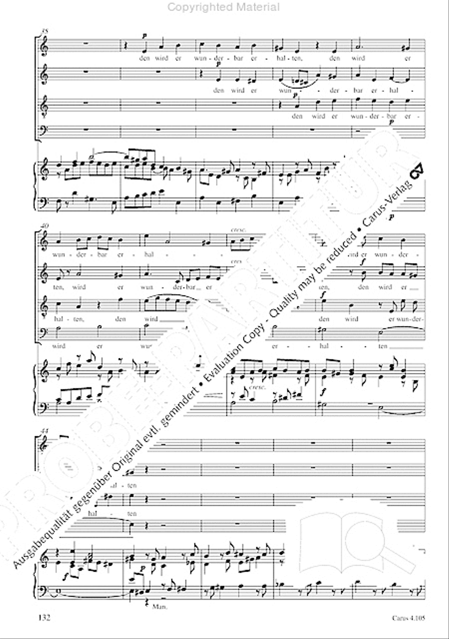 Choral collection Mendelssohn - editionchor Choir scores gallery preview page 133