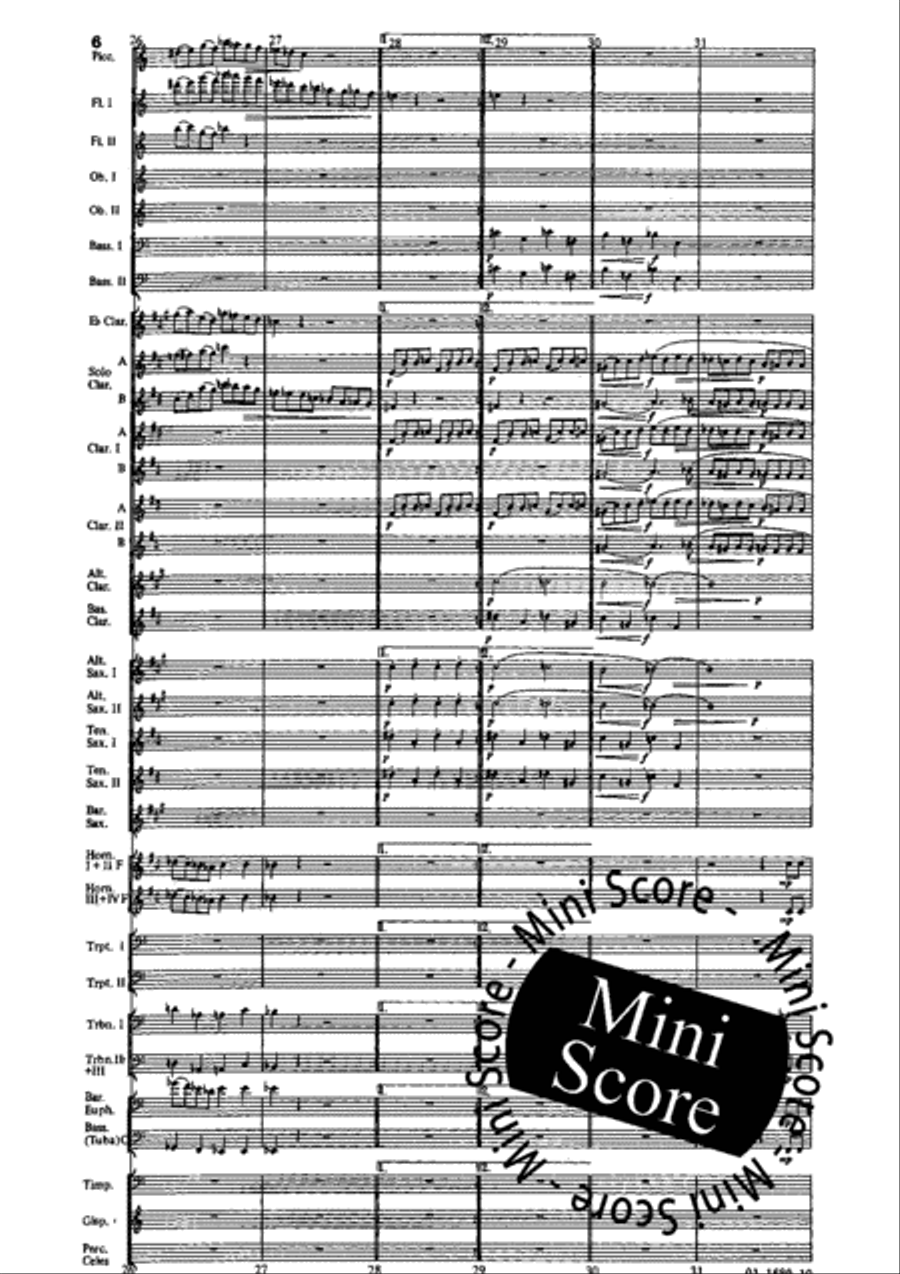 Geschwind Marsch by Beethoven Concert Band scores gallery preview page 10