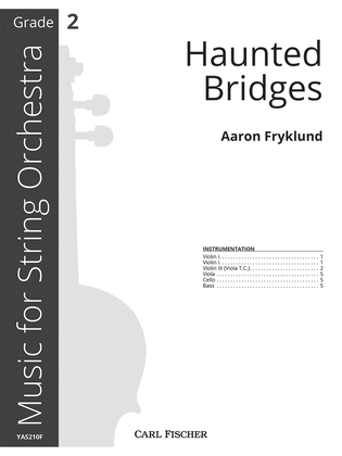Book cover for Haunted Bridges