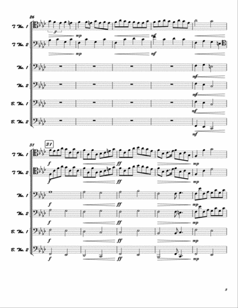 At Dusk At Dusk Small Ensemble scores gallery preview page 3