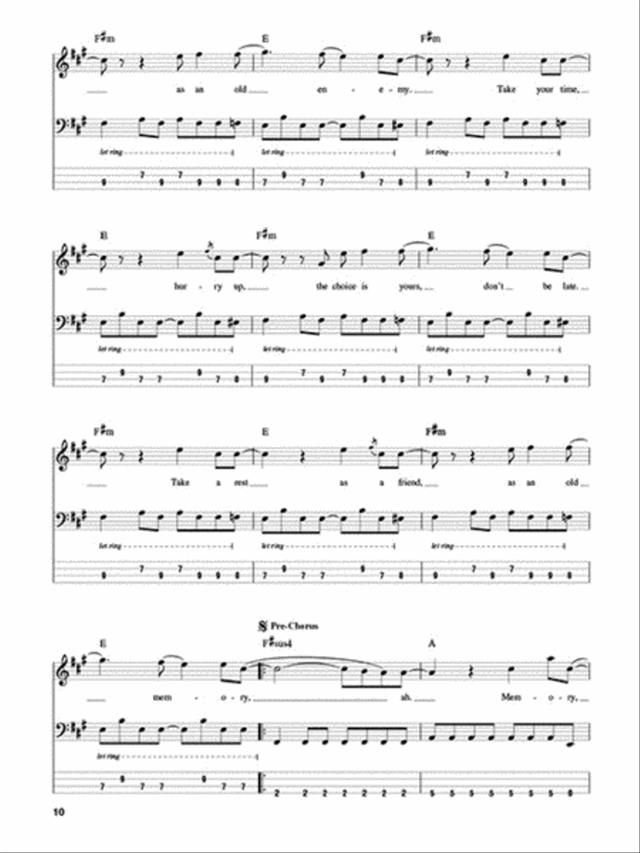 Nirvana Electric Guitar scores gallery preview page 4
