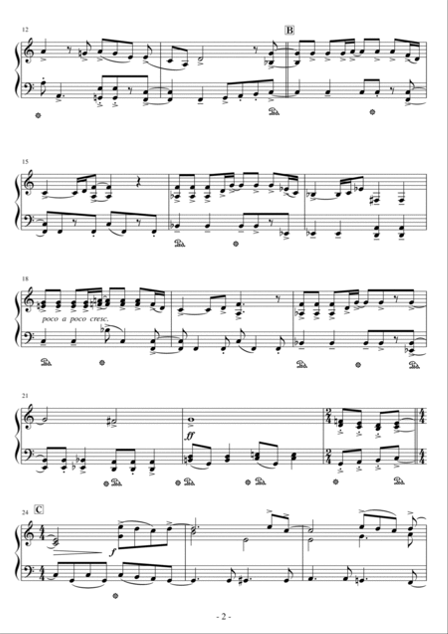 You See Me Cryin' Easy Piano scores gallery preview page 2