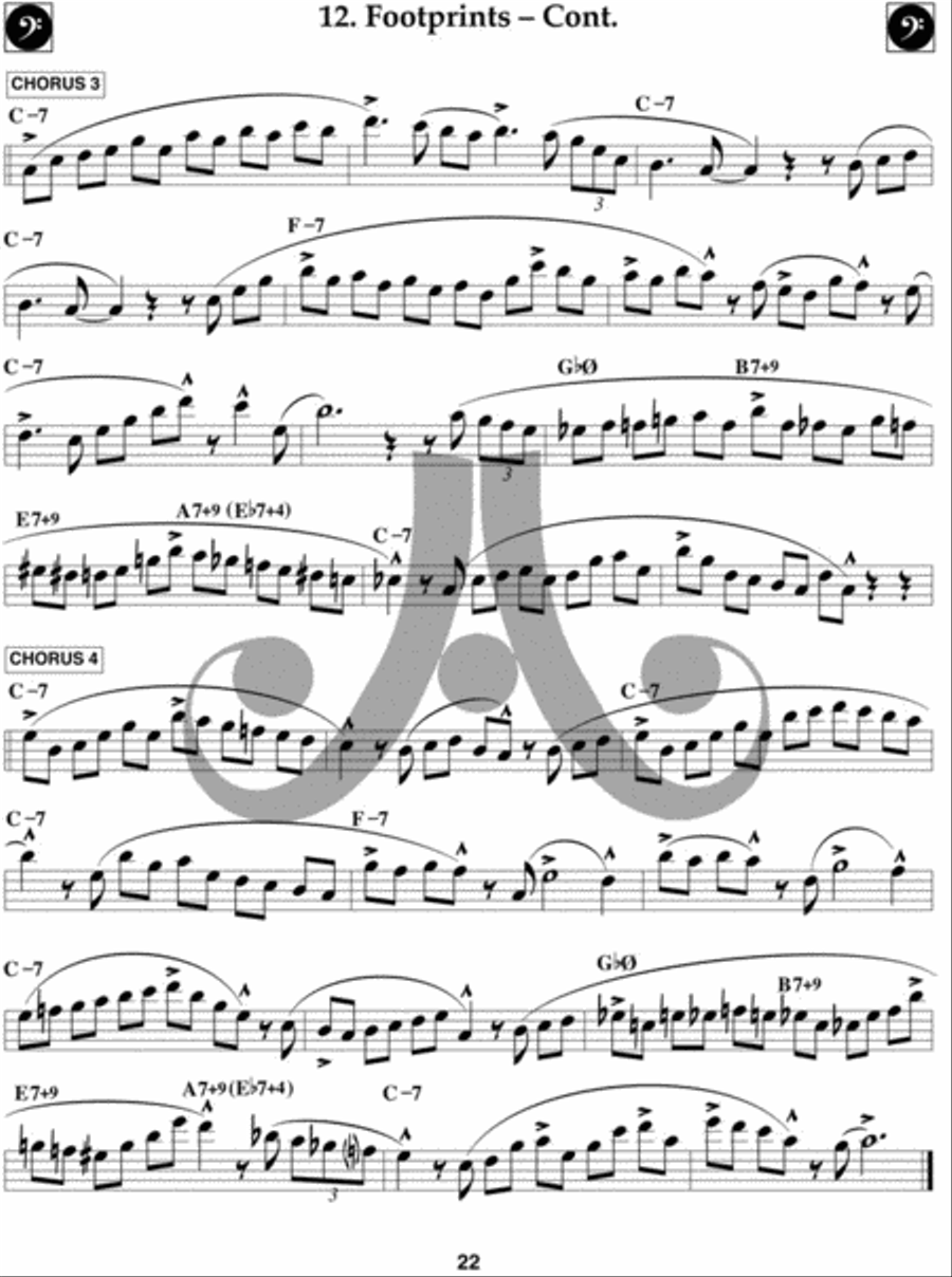 Vol. 54 Maiden Voyage Trombone Solos image number null