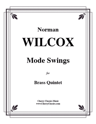 Book cover for Mode Swings for Brass Quintet