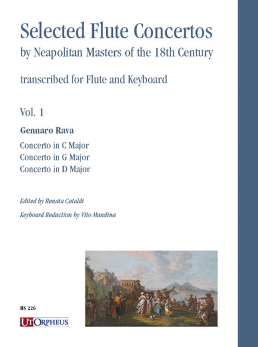Selected Flute Concertos by Neapolitan Masters of the 18th Century transcribed for Flute and Keyboard