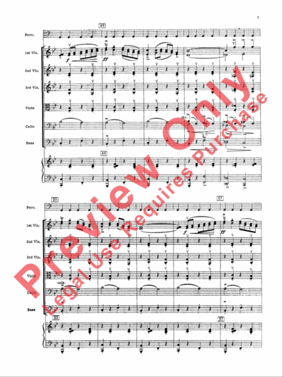 Sleigh Ride Sleigh Ride String Orchestra scores gallery preview page 8