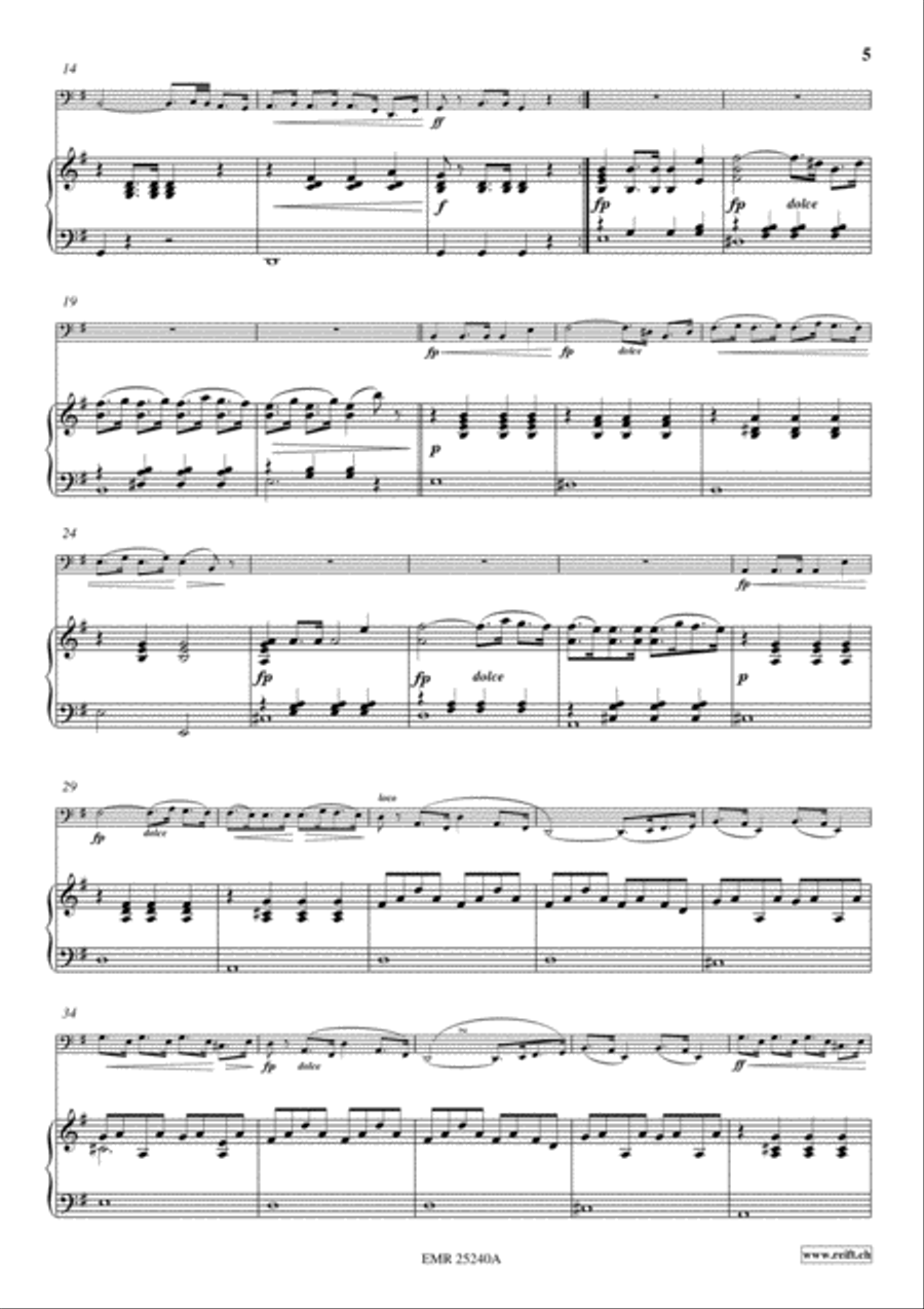 2 Marches Tuba scores gallery preview page 5