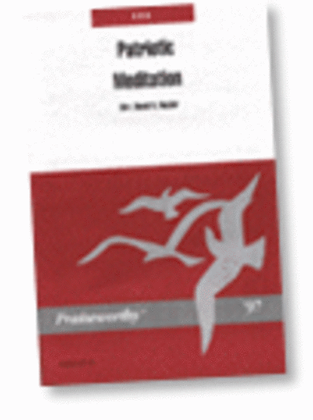 Book cover for Patriotic Meditation - SAB