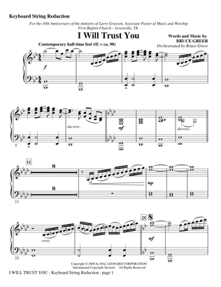 I Will Trust You - Keyboard String Reduction