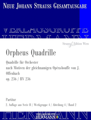 Orpheus Quadrille Op. 236 RV 236