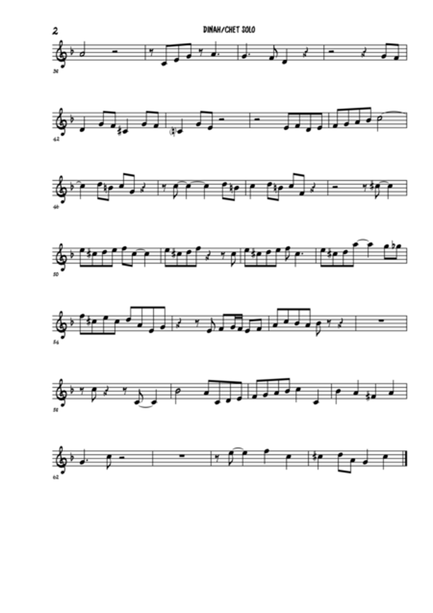 12 JAZZ TRUMPET SOLO TRANSCRIPTIONS for Bb TRUMPET image number null