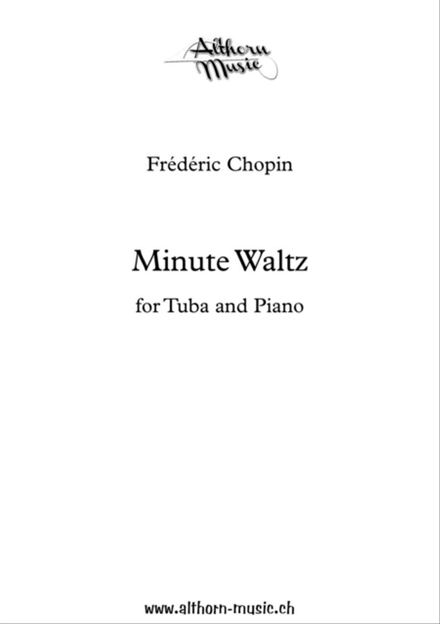 Minute Waltz for Tuba and Piano