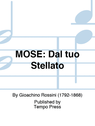 Book cover for MOSE: Dal tuo Stellato