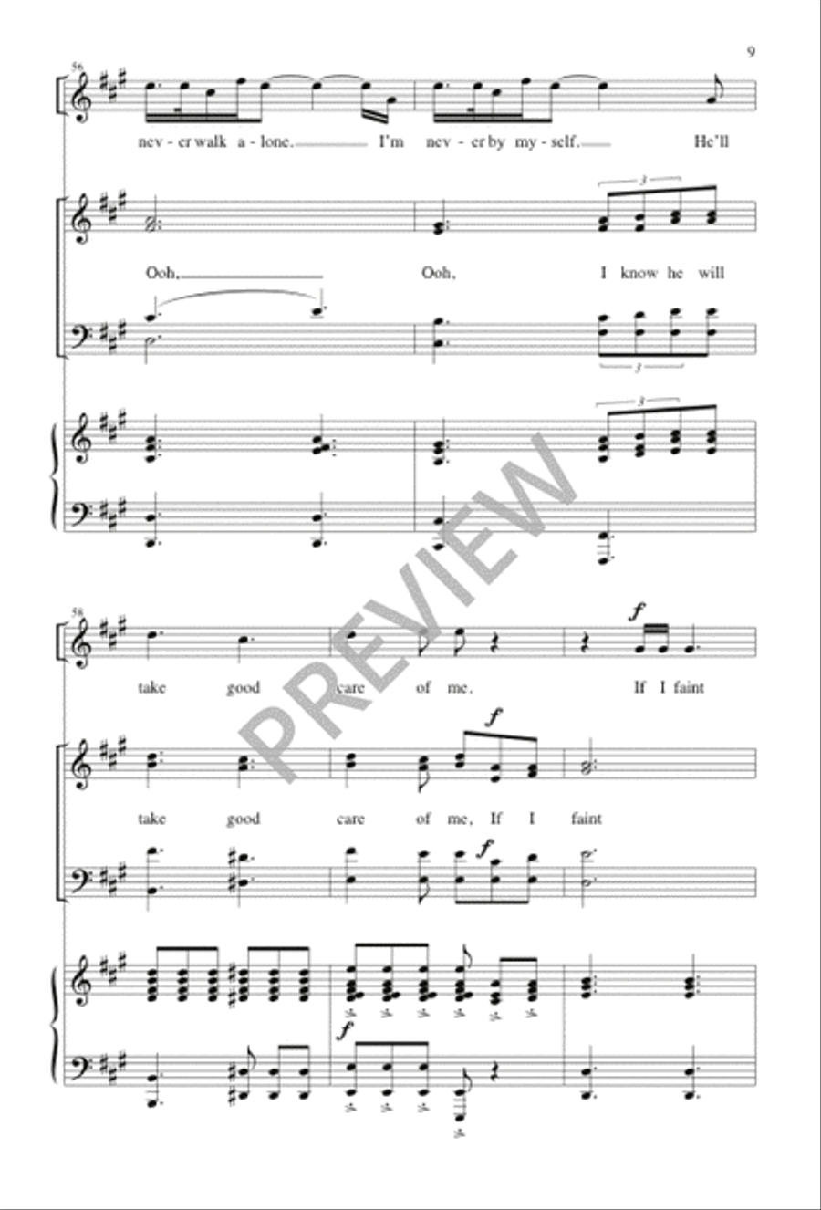 If I Faint Not If I Faint Not 4-Part scores gallery preview page 10