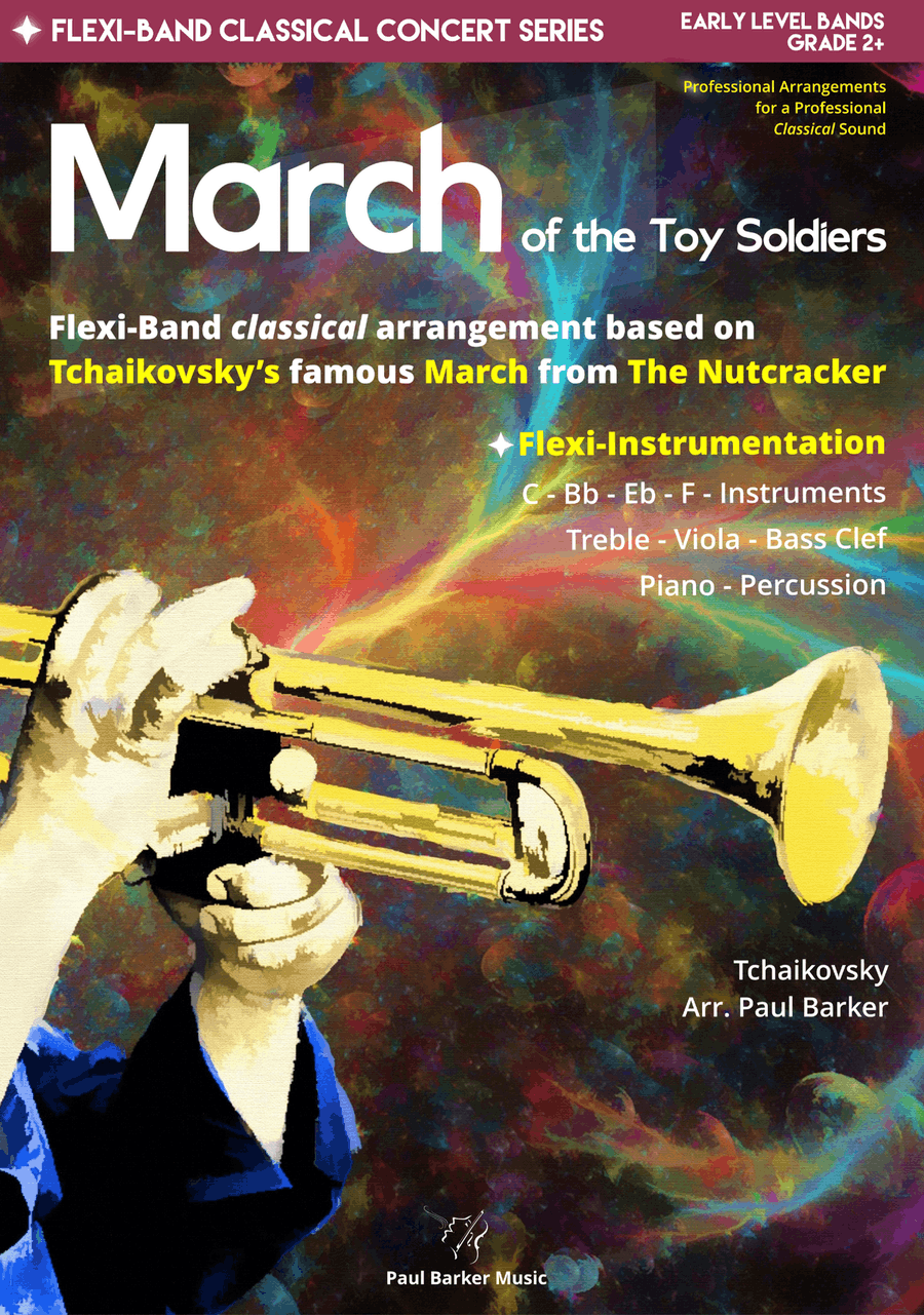 March From The Nutcracker (Flexible Instrumentation) Concert Band scores gallery preview page 1