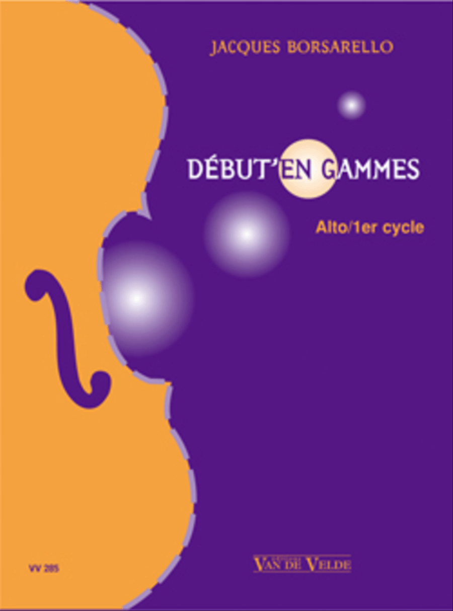 Debut'en gammes Viola Solo scores gallery preview page 1