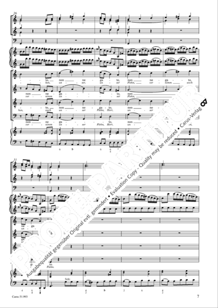 O Jesu, te invocamus 4-Part scores gallery preview page 8