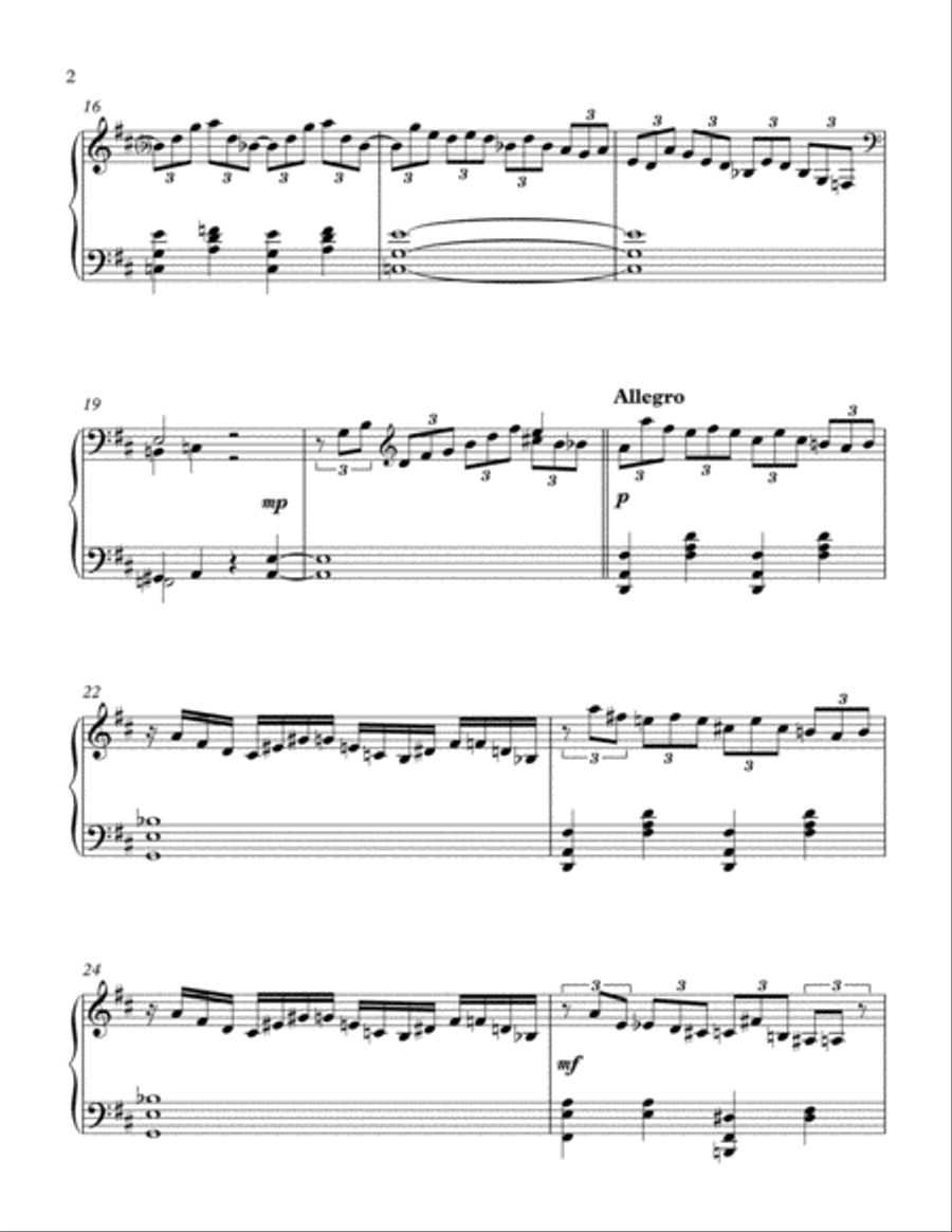 Prelude Prelude Piano Solo scores gallery preview page 2