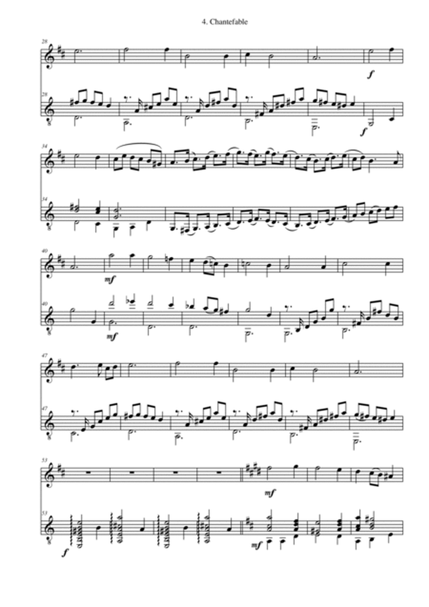 Chantefable of Aucassin and Nicolette for clarinet and guitar image number null
