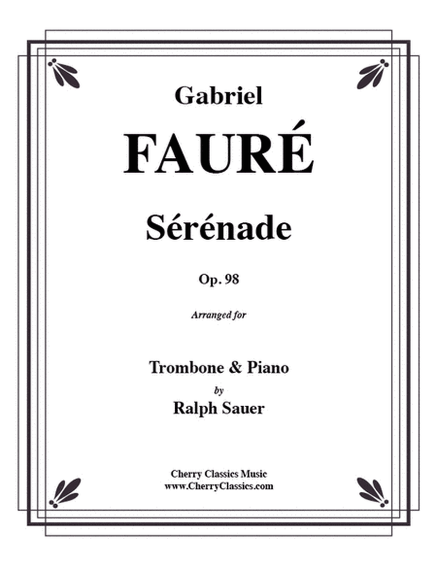 Serenade, Op. 98 for Trombone & Piano