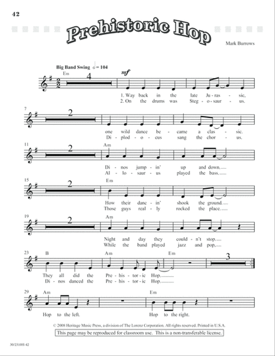 The Box The Box Unison Choir scores gallery preview page 43
