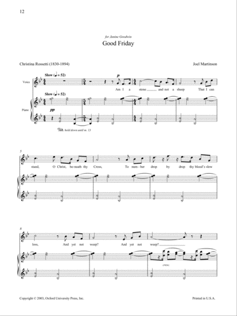 Cycle of light High Voice scores gallery preview page 11