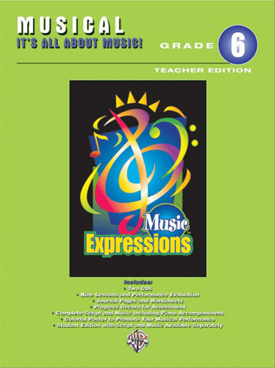 Music Expressions Grade 6 (Middle School 1) CD scores gallery preview page 1