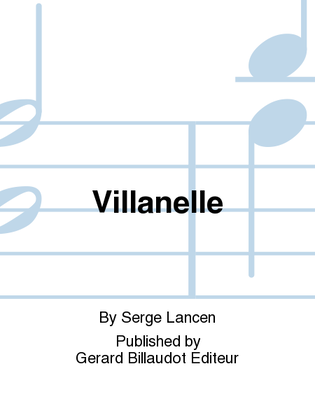 Book cover for Villanelle