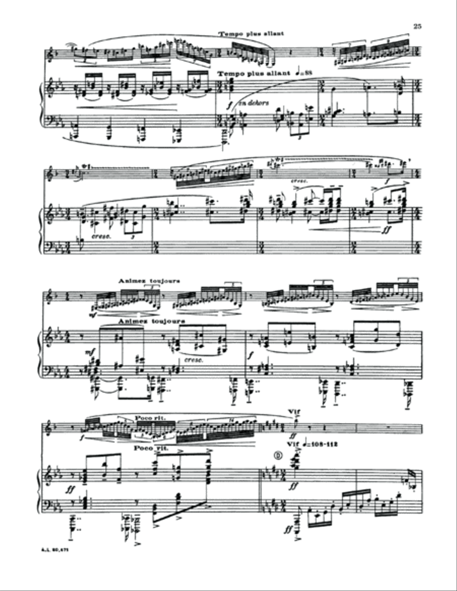 Concertstuck Clarinet Solo scores gallery preview page 5