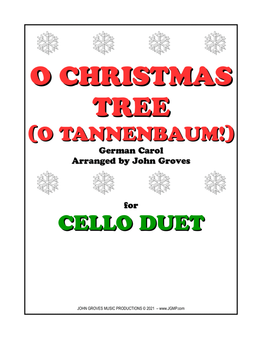 O Christmas Tree (O Tannenbaum!) - Cello Duet image number null