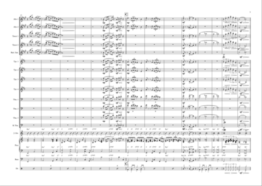 (they Long To Be) Close To You Jazz Ensemble scores gallery preview page 3