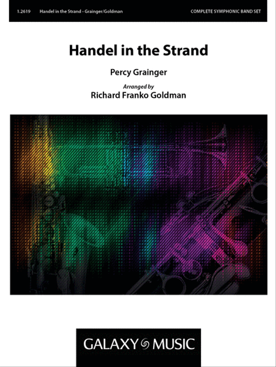 Handel in the Strand Concert Band scores gallery preview page 1