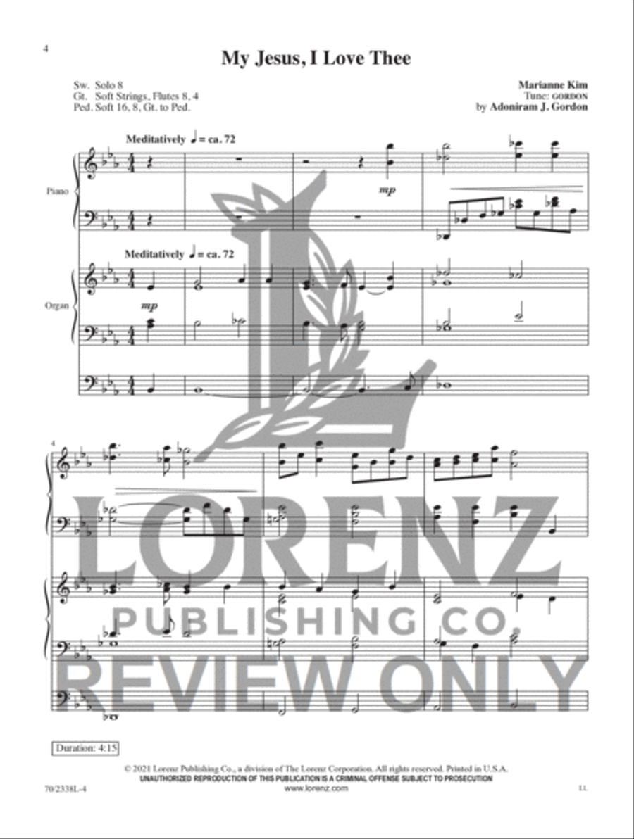 My Father's World Sacred scores gallery preview page 2
