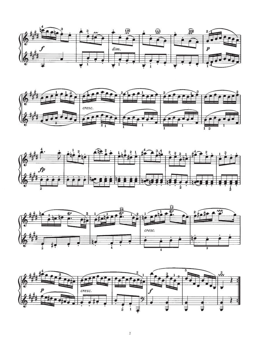 Sonata, L. 375 Sonata, L. 375 Piano Solo scores gallery preview page 2