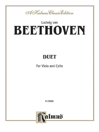 Book cover for Duet for Viola and Cello
