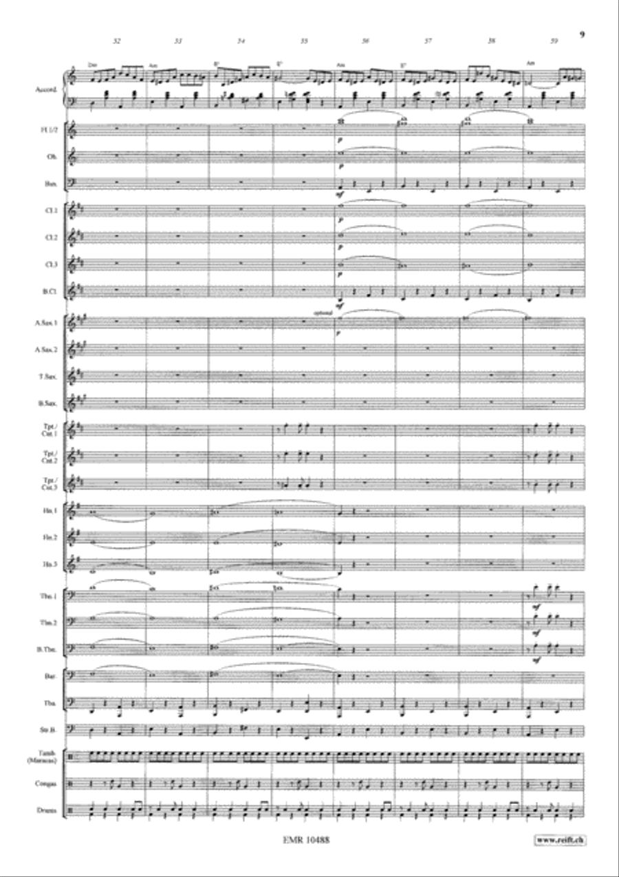 Tico Tico Tico Tico Concert Band scores gallery preview page 10