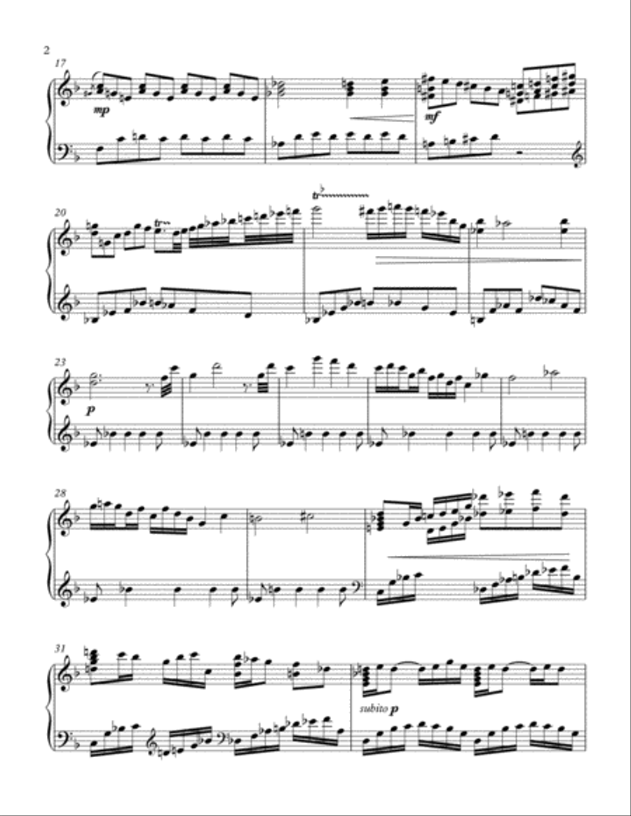 Dance of the Sea Dragons Dance of the Sea Dragons Piano Solo scores gallery preview page 2