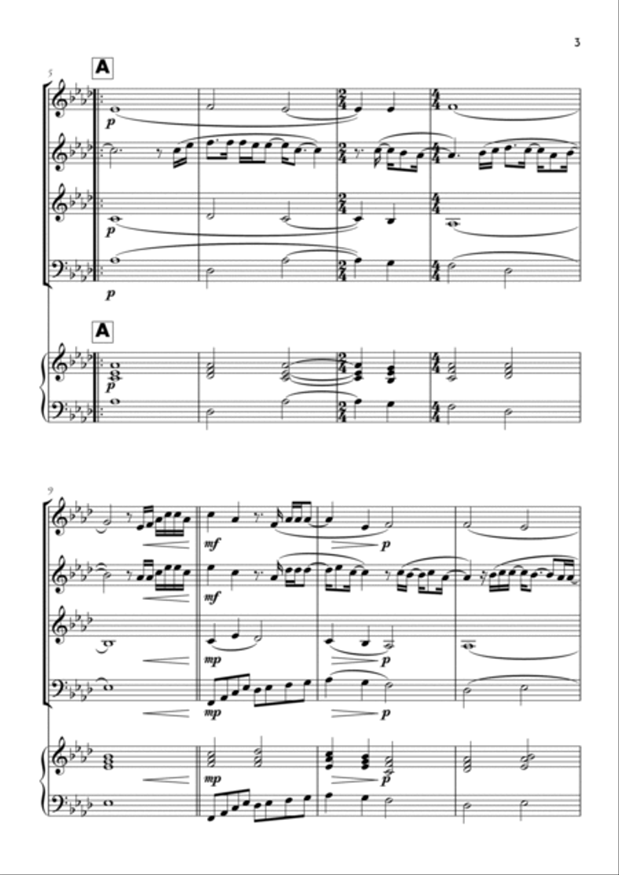Goodness Of God Goodness Of God Woodwind Quartet scores gallery preview page 3