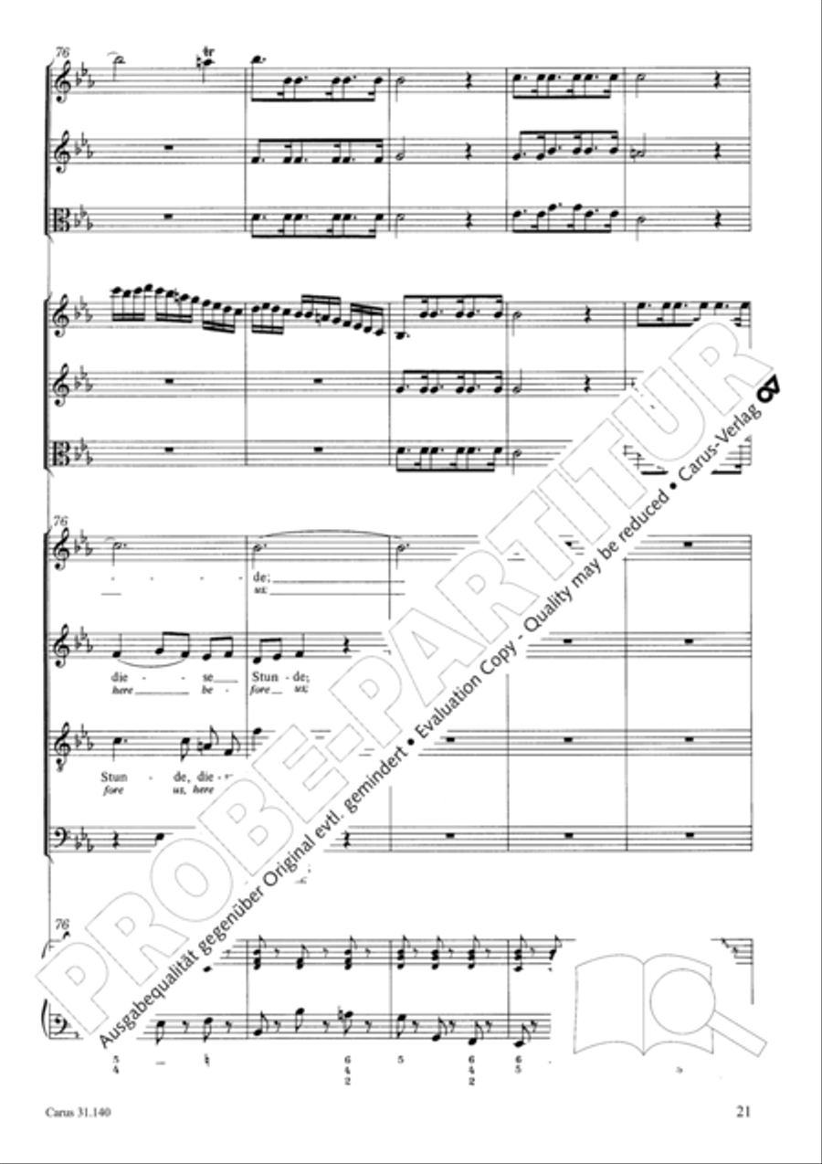 Wake, o wake and hear the voices STB scores gallery preview page 22