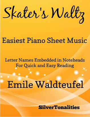 The Skater's Waltz Easiest Piano Sheet Music