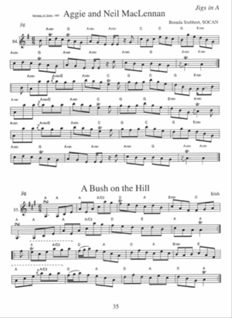 Brenda Stubbert's Collection of Fiddle Tunes Violin scores gallery preview page 3