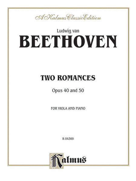 Two Romances, Op. 40, 50